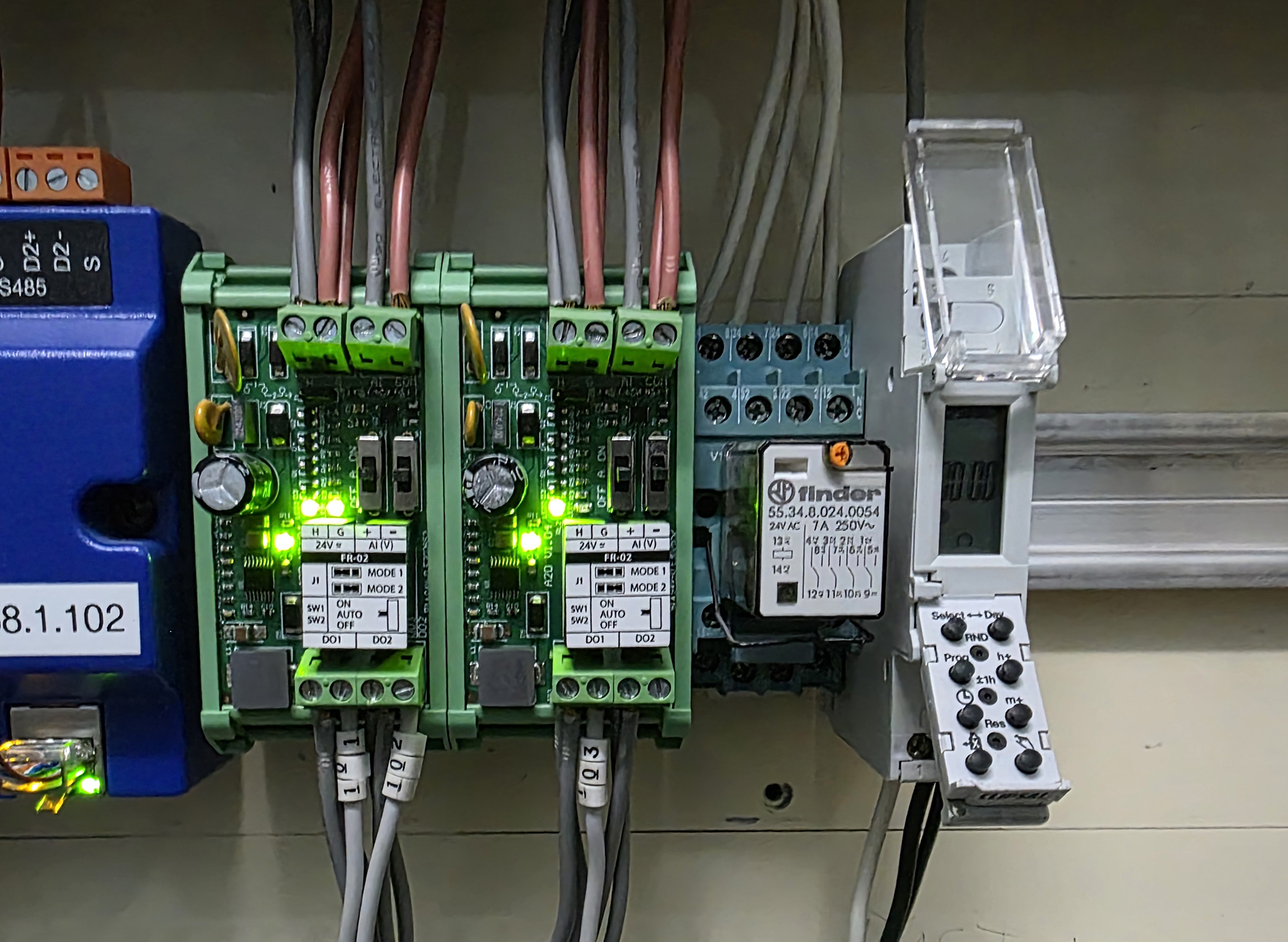 Integration of legacy systems iliminates inefficent time clocks and single vendor analog input/output modules, improving reliability and decreasing maintenance time