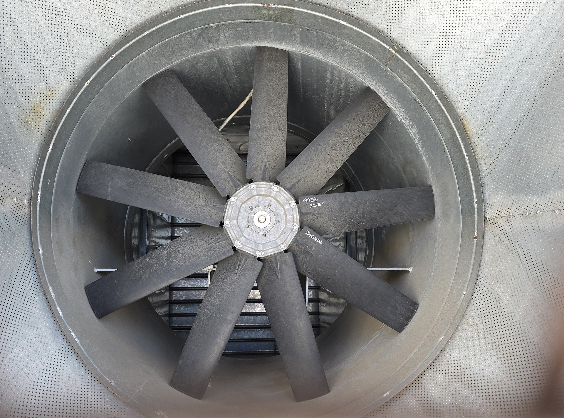 Property Services audits  -  Technical due diligence, serving HVAC mechanical services main plant on a roof top installion in Footscray in Melbourne.