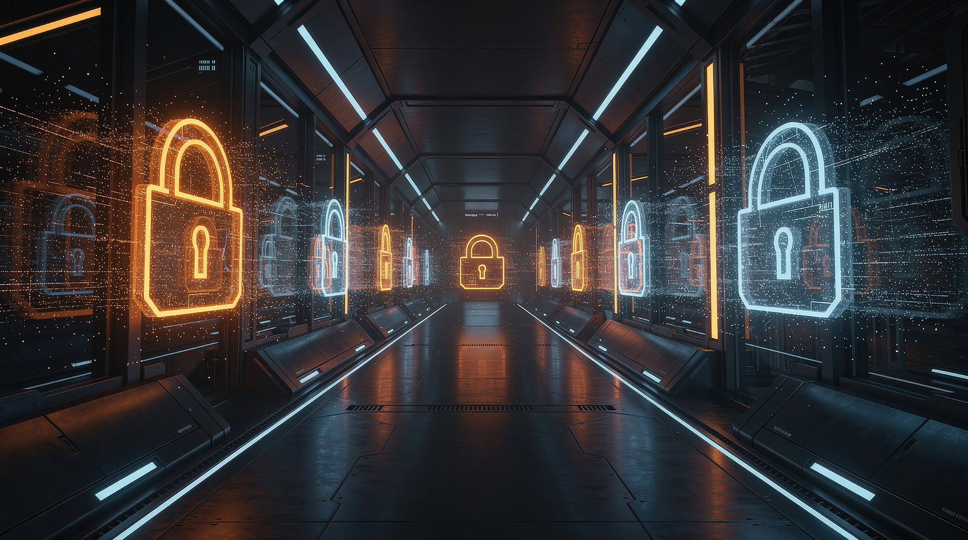 Illustration showing multiple cyber security layers protecting a Building Management System through Operational Technology (OT) network segmentation and secure access controls.